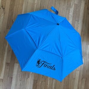 NBA Finals Bright Blue Umbrella